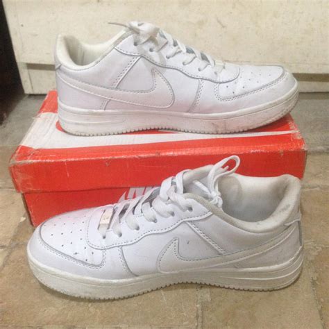 replica nike airforce one white mid size12